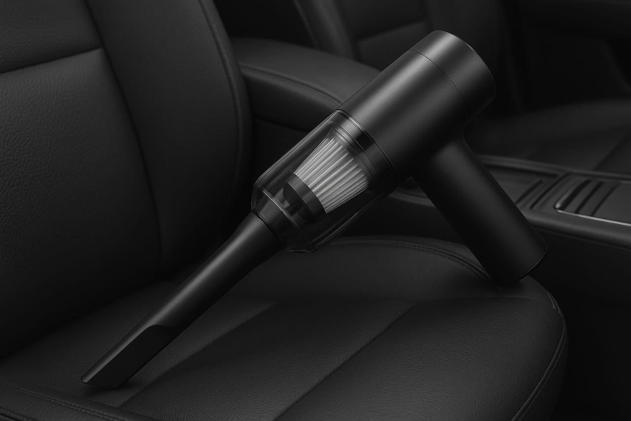 TurboClean Pro™ – Portable Mini Vacuum & Air Blower