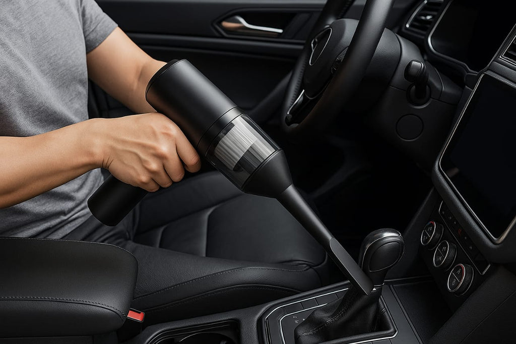 TurboClean Pro™ – Portable Mini Vacuum & Air Blower