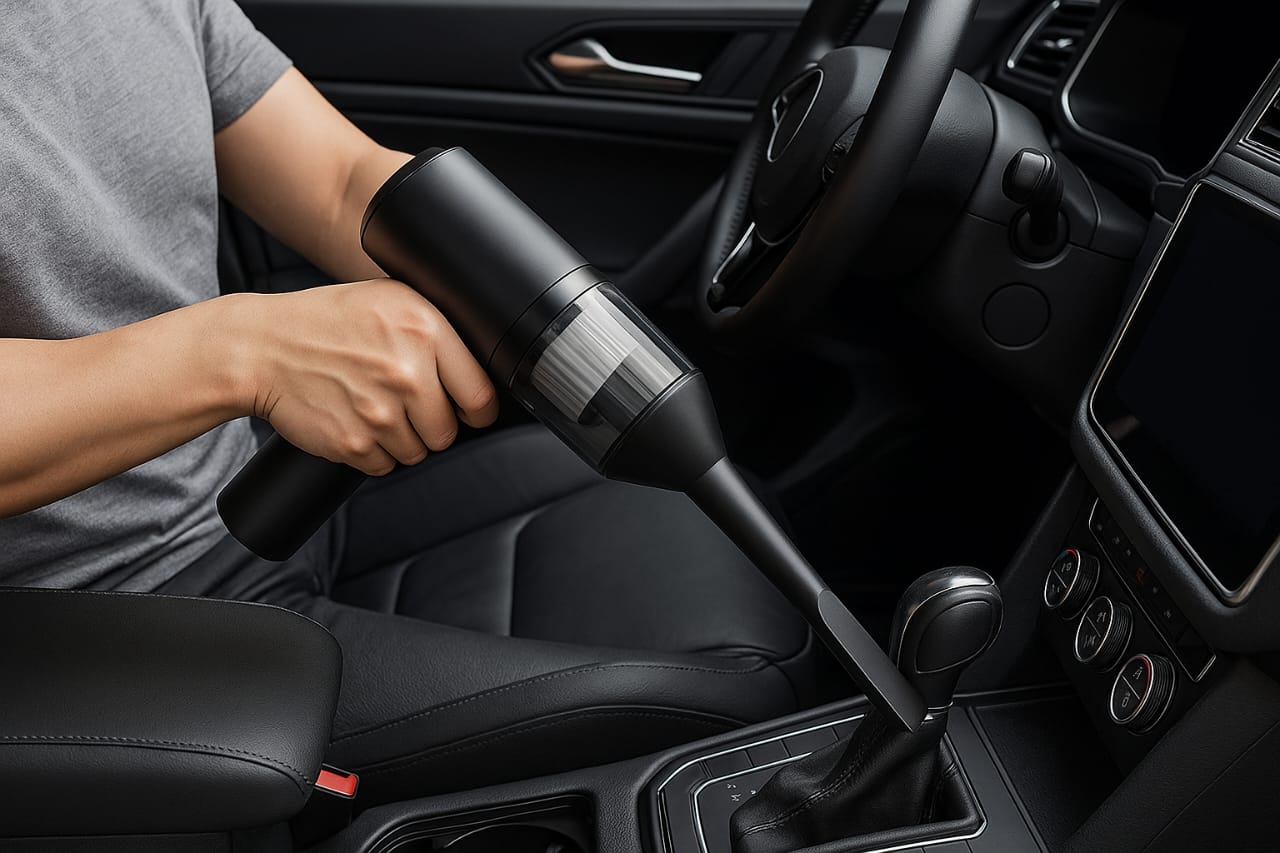 TurboClean Pro™ – Portable Mini Vacuum & Air Blower