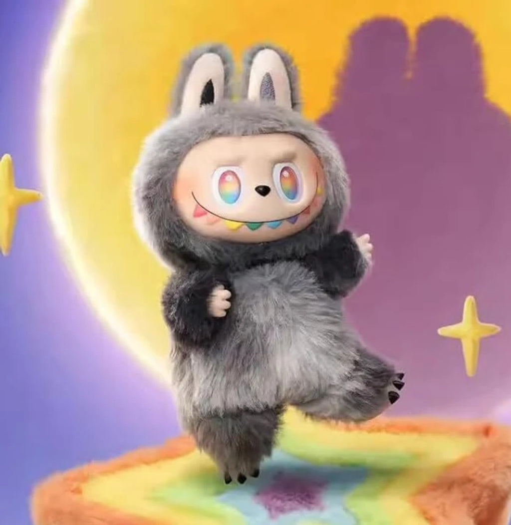Dropdash  Labubu The Monsters Tasty Macarons Chestnut Cocoa Vinyl Plush ( Multicolor )